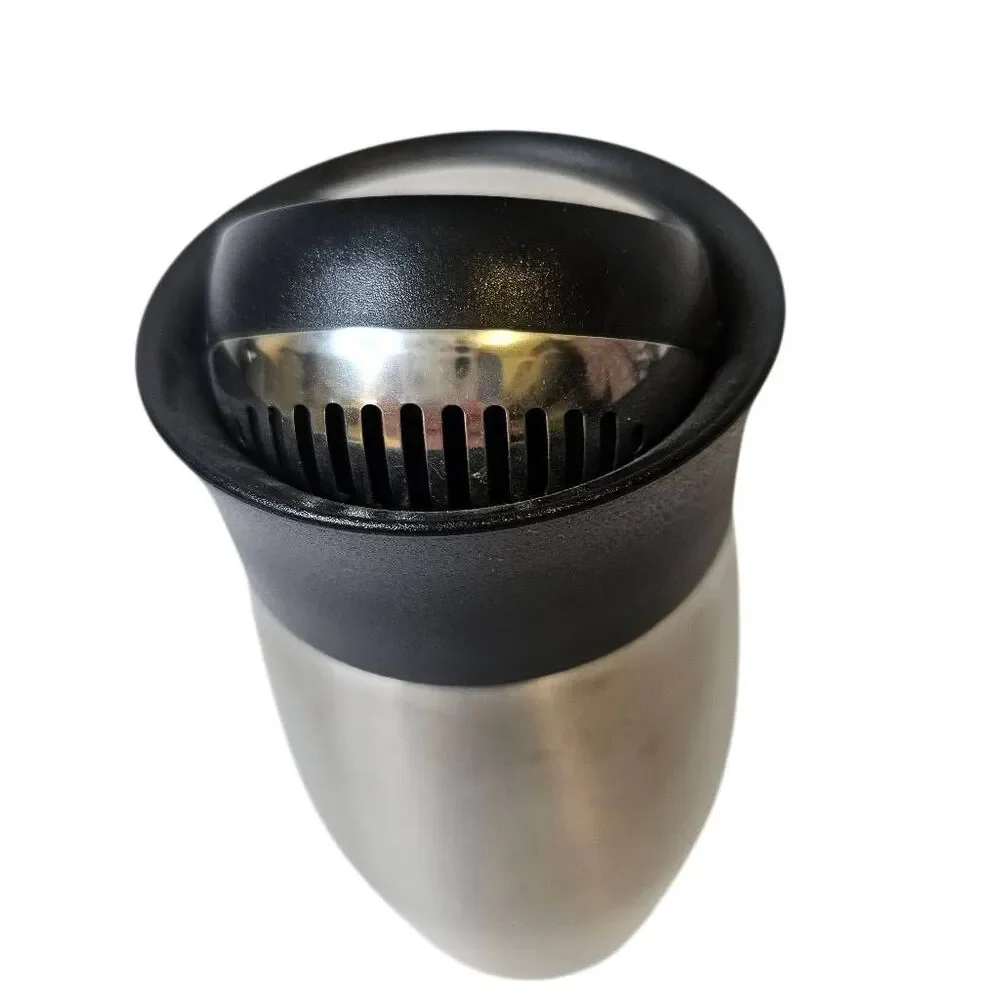 MetroKane stainless steel cocktail Shaker, flip top, 20 oz.